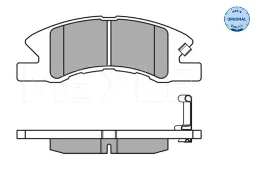 MEYLE MEYLE 025 242 2914/W Meyle Front Brake Pads Set For Daihatsu Mitsubishi Cuore Mirage / Space Star Tre 