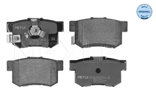 Meyle Rear Brake Pads Set For Honda Accord Civic Cr-v Fr-v Shuttle