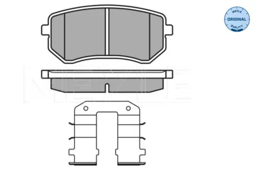 MEYLE MEYLE 025 242 7614/W Meyle Rear Brake Pads Set For Hyundai Kia I10 Picanto 