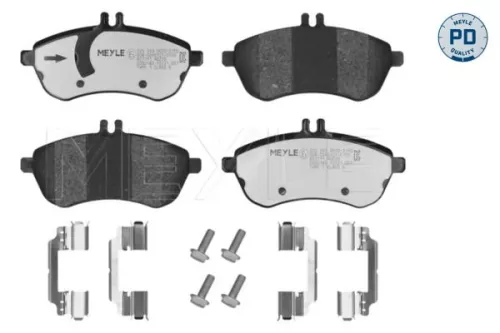 Meyle Pd Front Brake Pads Set For Mercedes C-class E-class