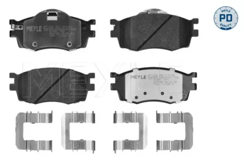 Meyle Pd Front Brake Pads Set For Hyundai Kia Accent I20 Ix20 Rio