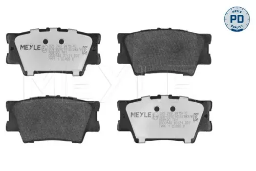 Meyle Pd Rear Brake Pads Set For Lexus Toyota Camry Es Rav 4