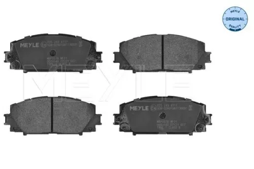 Meyle Front Brake Pads Set For Daihatsu Toyota Charade Prius C Yaris Yaris / Vio
