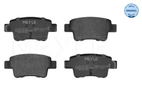 Meyle Rear Brake Pads Set For Abarth Fiat Opel Vauxhall Corsa Grande Punto Punto
