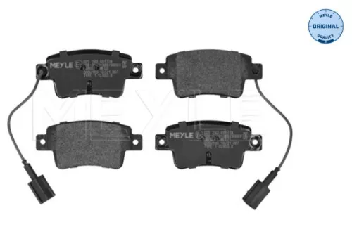Meyle Rear Brake Pads Set For Abarth Fiat Opel Vauxhall Corsa Grande Punto Punto