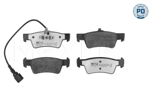 Meyle Pd Rear Brake Pads Set For Vw Multivan Transporter