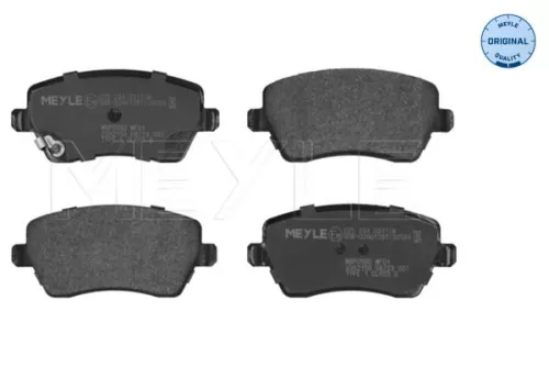 MEYLE MEYLE 025 244 0317/W Meyle Front Brake Pads Set For Opel Suzuki Vauxhall Agila Splash Swift 