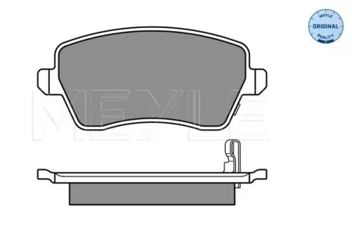 MEYLE MEYLE 025 244 0317/W Meyle Front Brake Pads Set For Opel Suzuki Vauxhall Agila Splash Swift 