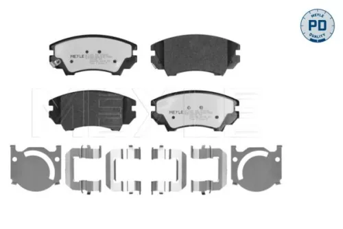 Meyle Pd Front Brake Pads Set For Mg Opel Saab Vauxhall 9-5 Astra Astra J Cascad