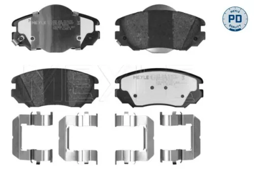 Meyle Pd Front Brake Pads Set For Opel Saab Vauxhall 9-5 Insignia