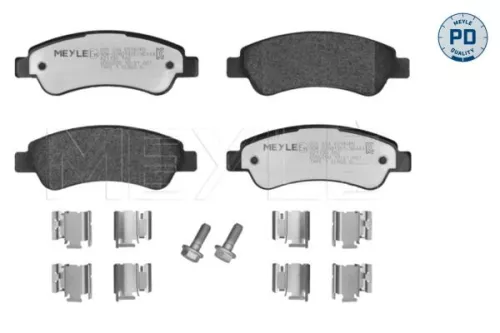 Meyle Pd Rear Brake Pads Set For Citroën Fiat Peugeot Boxer Ducato Jumper
