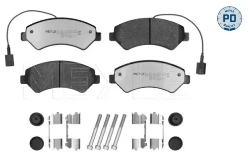 Meyle Pd Front Brake Pads Set For Citroën Fiat Opel Peugeot Vauxhall Boxer Ducat