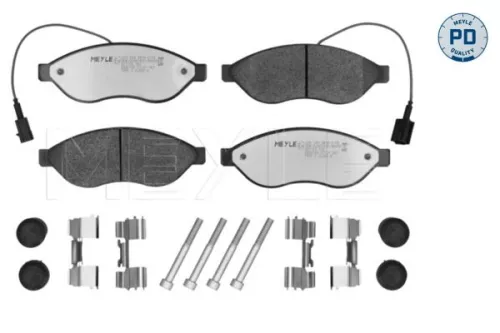 Meyle Pd Front Brake Pads Set For Citroën Fiat Peugeot Boxer Ducato Jumper