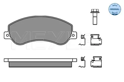 MEYLE MEYLE 025 244 8419/W Meyle Front Brake Pads Set For Ford Transit Transit Tourneo 
