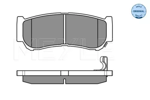 MEYLE MEYLE 025 244 8816/W Meyle Rear Brake Pads Set For Hyundai H-1 H-1 / Starex Santa Fé 