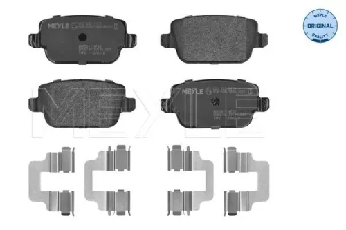 Meyle Rear Brake Pads Set For Ford Focus Galaxy Kuga Mondeo S-max
