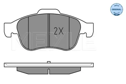 MEYLE MEYLE 025 245 3819/W Meyle Front Brake Pads Set For Alfa Romeo Giulietta 