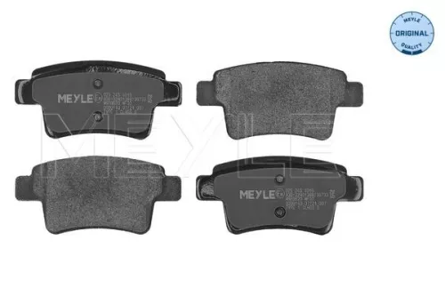 Meyle Rear Brake Pads Set For Citroën C4 Grand Picasso C4 Picasso