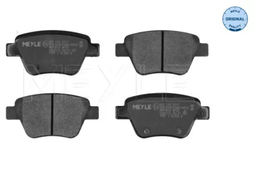 Meyle Rear Brake Pads Set For Audi Seat Skoda Vw A1 A3 Altea Altea Xl Beetle Cad