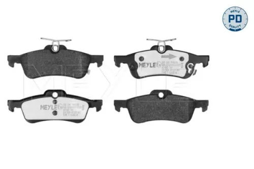 Meyle Pd Rear Brake Pads Set For Daihatsu Honda Toyota Charade Civic Yaris