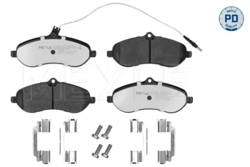 Meyle Pd Front Brake Pads Set For Citroën Fiat Peugeot Toyota Expert Expert Tepe