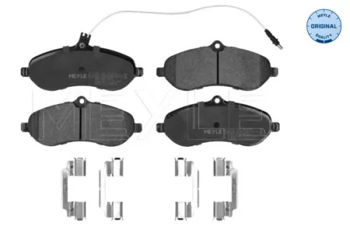 Meyle Front Brake Pads Set For Citroën Fiat Peugeot Toyota Expert Expert Tepee J