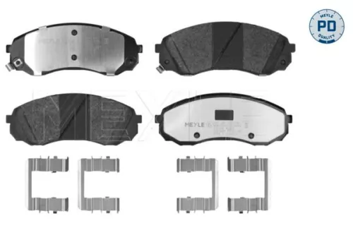 Meyle Pd Front Brake Pads Set For Hyundai Kia Carnival / Grand Carnival H-1 H-1 
