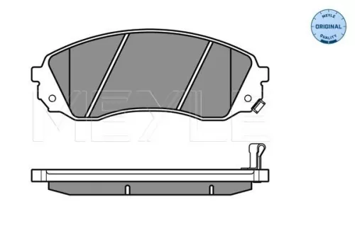 MEYLE MEYLE 025 245 9717/W Meyle Front Brake Pads Set For Hyundai Kia Mg Carnival / Grand Carnival H-1 H-1  