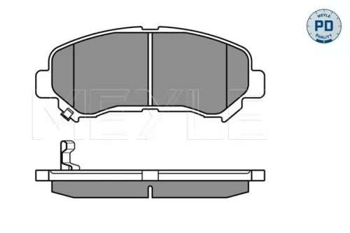 MEYLE MEYLE 025 246 3217/PD Meyle Pd Front Brake Pads Set For Nissan Suzuki Kizashi Qashqai X-trail 