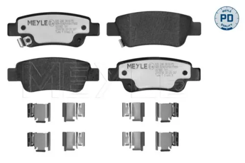 Meyle Pd Rear Brake Pads Set For Honda Cr-v