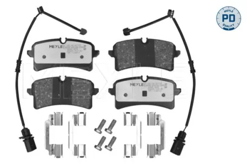 Meyle Pd Rear Brake Pads Set For Audi Porsche A7 Macan