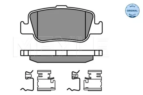 MEYLE MEYLE 025 246 6415/W Meyle Rear Brake Pads Set For Toyota Auris Auris Van Corolla 