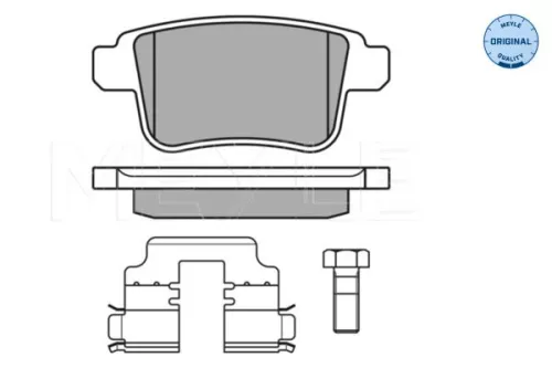 MEYLE MEYLE 025 246 9216 Meyle Rear Brake Pads Set For Mercedes Renault Citan Kangoo Kangoo / Grand Kango 