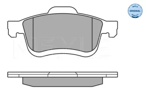 MEYLE MEYLE 025 247 2720/W Meyle Front Brake Pads Set For Fiat Lancia Opel Vauxhall Combo Delta Doblo 