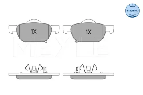 MEYLE MEYLE 025 247 9617/W Meyle Front Brake Pads Set For Honda Accord 