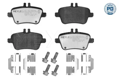Meyle Pd Rear Brake Pads Set For Infiniti Mercedes A-class B-class Cla Gla-class