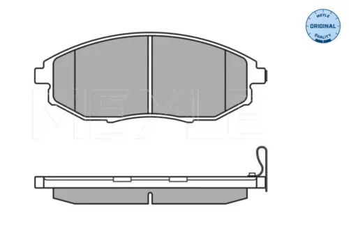 MEYLE MEYLE 025 248 6417/W Meyle Front Brake Pads Set For Chevrolet Epica 