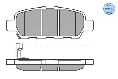 MEYLE MEYLE 025 248 7113/W Meyle Rear Brake Pads Set For Infiniti Nissan Renault Suzuki Cube Ex Fx G Grand  
