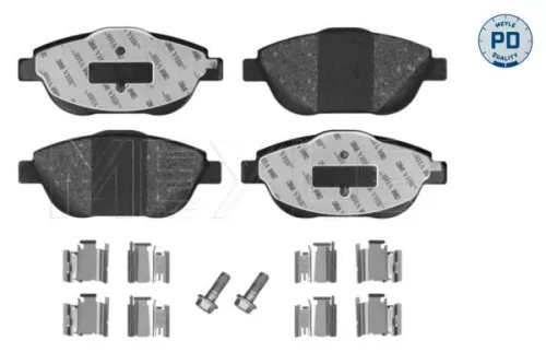 Meyle Pd Front Brake Pads Set For Citroën Ds Jeep Opel Peugeot Vauxhall 2008 208