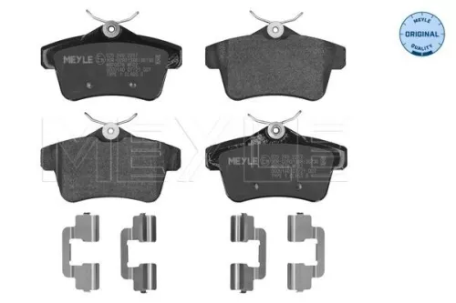 Meyle Rear Brake Pads Set For Citroën Ds Peugeot 3008 308 308 Cc 5008 508 508 Sw