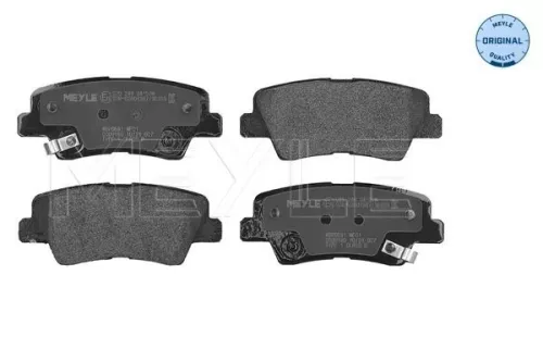 Meyle Rear Brake Pads Set For Hyundai Kia Ssangyong Actyon Elantra Korando Opiru