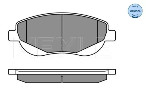 MEYLE MEYLE 025 249 4619/W Meyle Front Brake Pads Set For Toyota Avensis Verso 