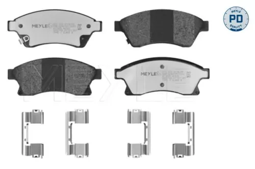Meyle Pd Front Brake Pads Set For Chevrolet Opel Vauxhall Astra Astra J Aveo Cru