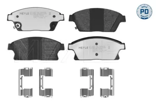 Meyle Pd Front Brake Pads Set For Cadillac Chevrolet Opel Vauxhall Ampera Astra 