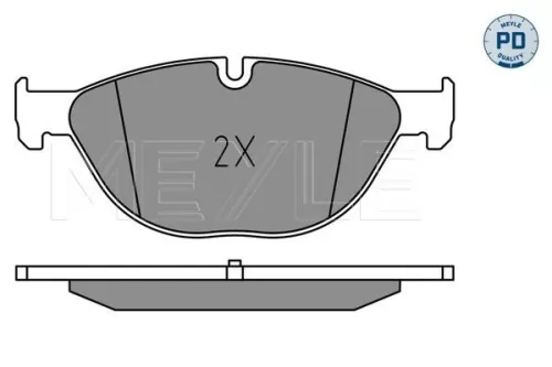 MEYLE MEYLE 025 250 4519/PD Meyle Pd Front Brake Pads Set For Bmw 5 6 7 Series 