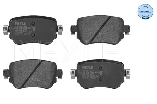 Meyle Rear Brake Pads Set For Audi Seat Skoda Vw A1 A1 City Carver Alhambra Cadd