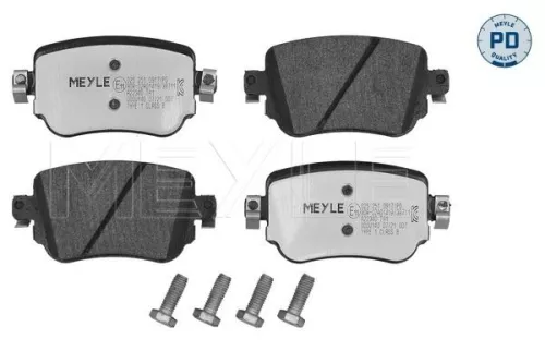Meyle Pd Rear Brake Pads Set For Audi Seat Skoda Vw A1 A1 City Carver Alhambra C