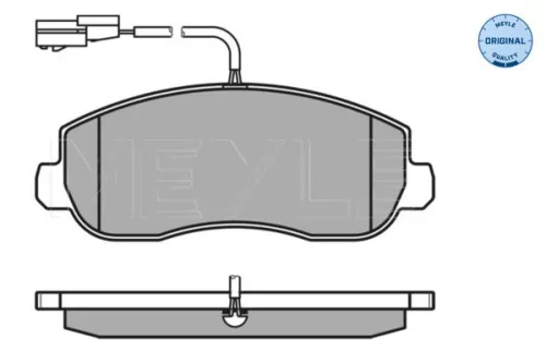 MEYLE MEYLE 025 251 4718/W Meyle Front Brake Pads Set For Nissan Opel Renault Vauxhall Interstar Master Mov 