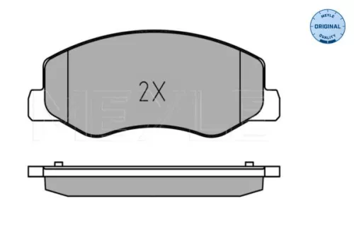 MEYLE MEYLE 025 251 7218/W Meyle Rear Brake Pads Set For Nissan Opel Renault Vauxhall Interstar Master Mova 