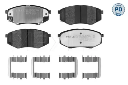 Meyle Pd Front Brake Pads Set For Hyundai Kia Ix20 Sonata Soul